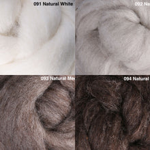 Load image into Gallery viewer, Ashford Undyed Corriedale Fibre For Spinning and Felting
