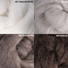 Load image into Gallery viewer, Ashford Undyed Corriedale Fibre For Spinning and Felting
