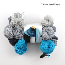 Load image into Gallery viewer, Handmaiden Casbah 5-ply Gradient Wrap Kit "Ray of Light" Edition