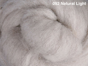 Ashford Undyed Corriedale Fibre For Spinning and Felting