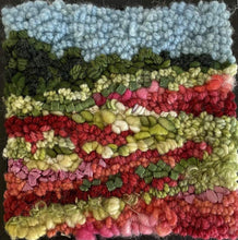 Load image into Gallery viewer, Deanne Fitzpatrick Studio 15cm x 15cm / 6"x6" rug hooking kits
