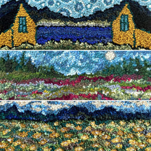 Load image into Gallery viewer, Deanne Fitzpatrick Studio Panoramic Rug Hooking Kits 15cm x 43cm / 6" x 17"