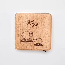 Load image into Gallery viewer, KnitPro beechwood retractable tape measures