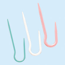 Load image into Gallery viewer, Clover Cable Needles - traditional or u-shape