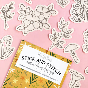 Florals & Floss Stick and Stitch Embroidery Designs