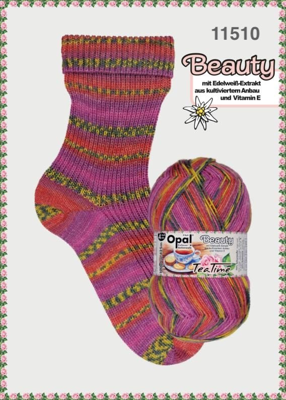 Opal 4-ply Beauty with Eidelweiss and Vitamin E No. 5 – Tea Time