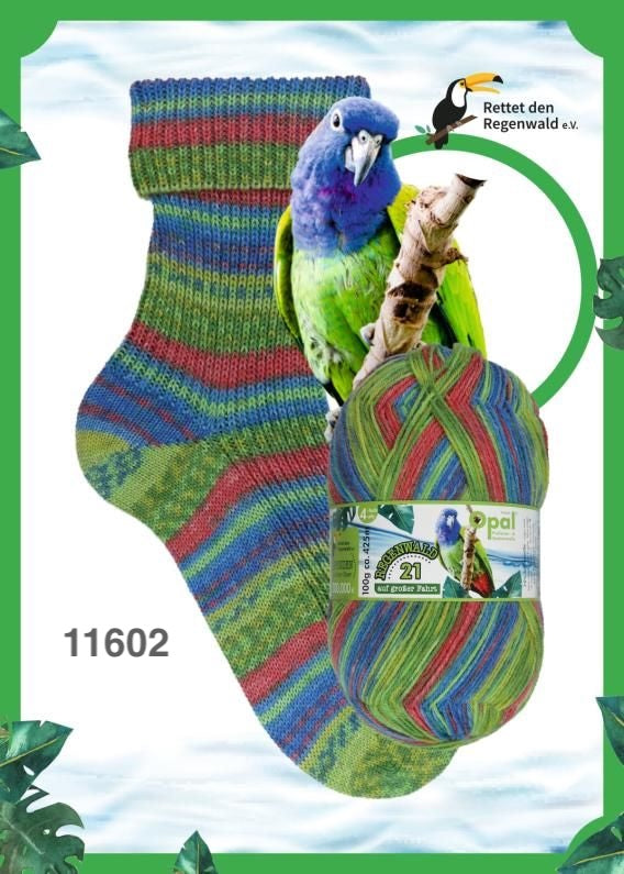 Opal 4-ply limited edition: Rainforest Collection No. 21