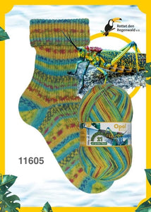 Opal 4-ply limited edition: Rainforest Collection No. 21