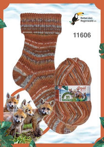 Opal 4-ply limited edition: Rainforest Collection No. 21
