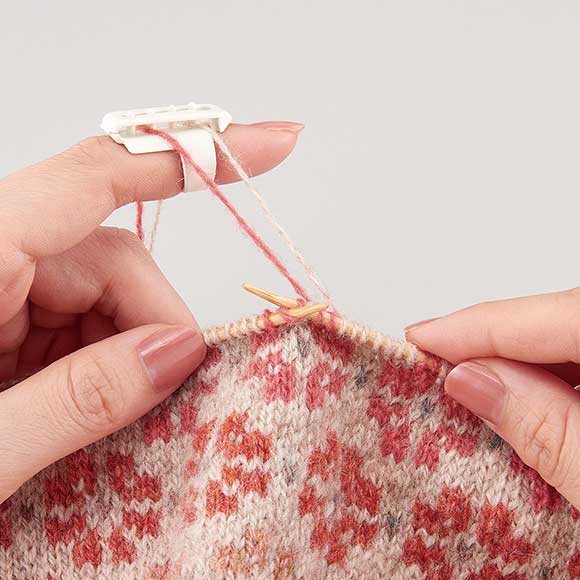 Clover Yarn Guide for stranded knitting