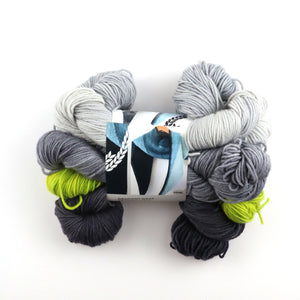 Handmaiden Casbah 5-ply Gradient Wrap Kit: "Ray of Light" Edition