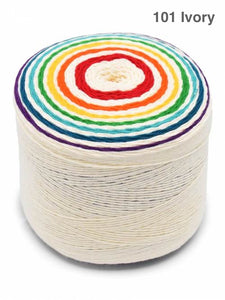 Queensland Collection Rainbow Cake Self-Striping Organic Cotton