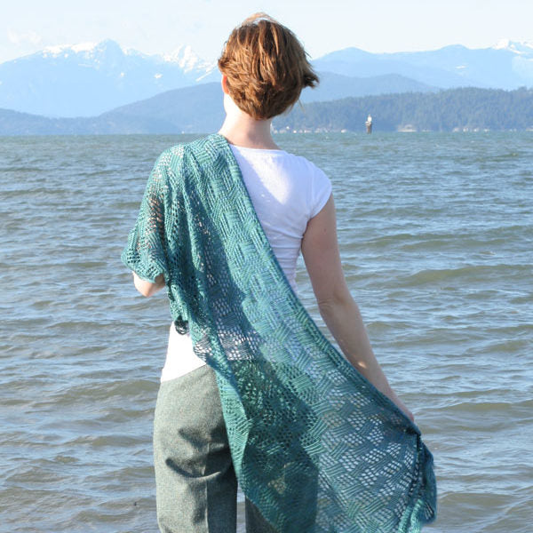 Handmaiden Stormwater Shawl Kit – The Loop Modern Fibre Craft