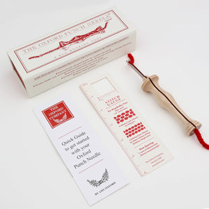 Oxford Punch Needles: Fine / #13 (for use with fingering to worsted weight yarns)