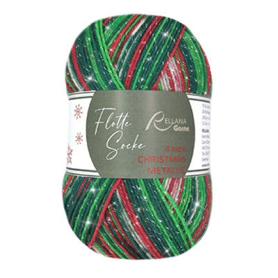 Rellana Flotte Christmas Sock with Sparkle 2025 Editions