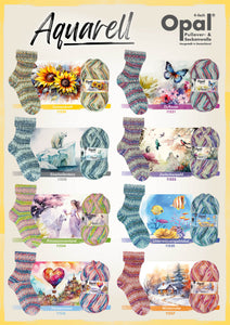 Opal 4-ply limited edition: Watercolour