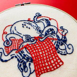 Hook, Line & Tinker embroidery kits