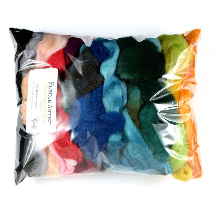 Fleece Artist Merino Fibre Colour Pack
