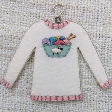Load image into Gallery viewer, Knitted Bliss Mini Sweater Ornaments Kit
