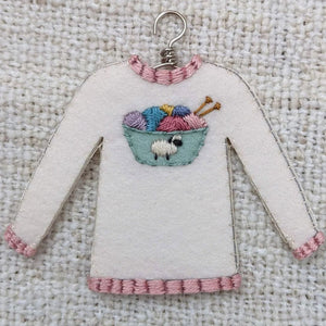 Knitted Bliss Mini Sweater Ornaments Kit